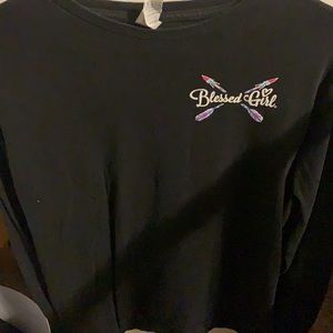 Blessed girl long sleeve shirt